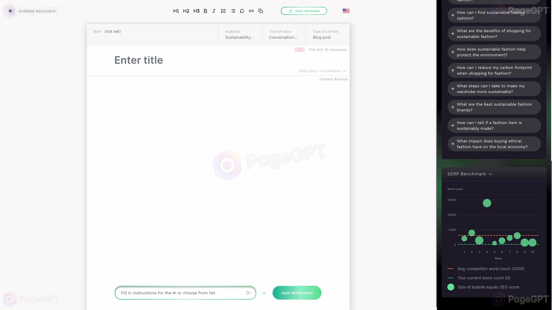 SEO.ai screenshot Preview 2