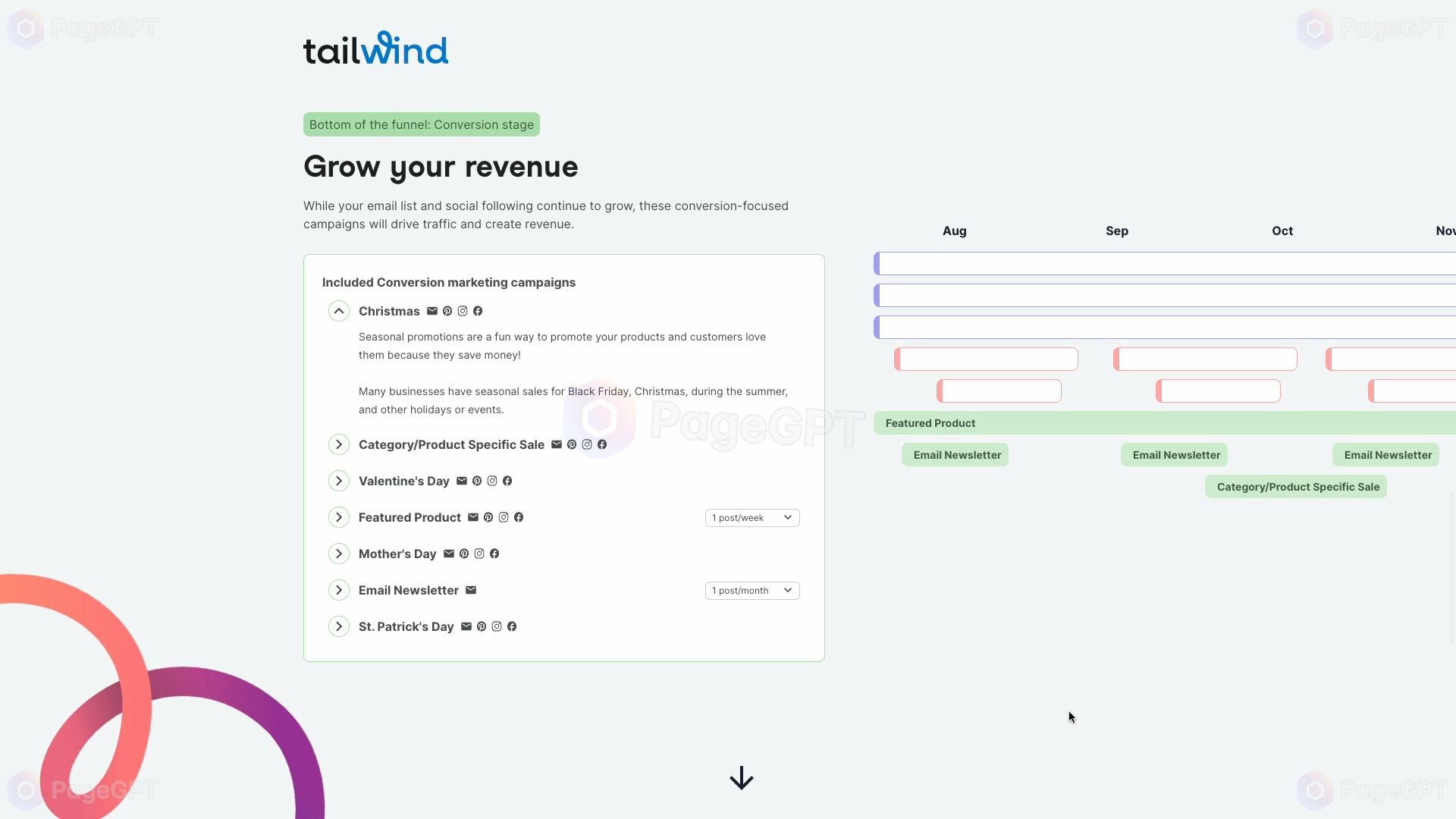 Tailwind screenshot Create Plan 7