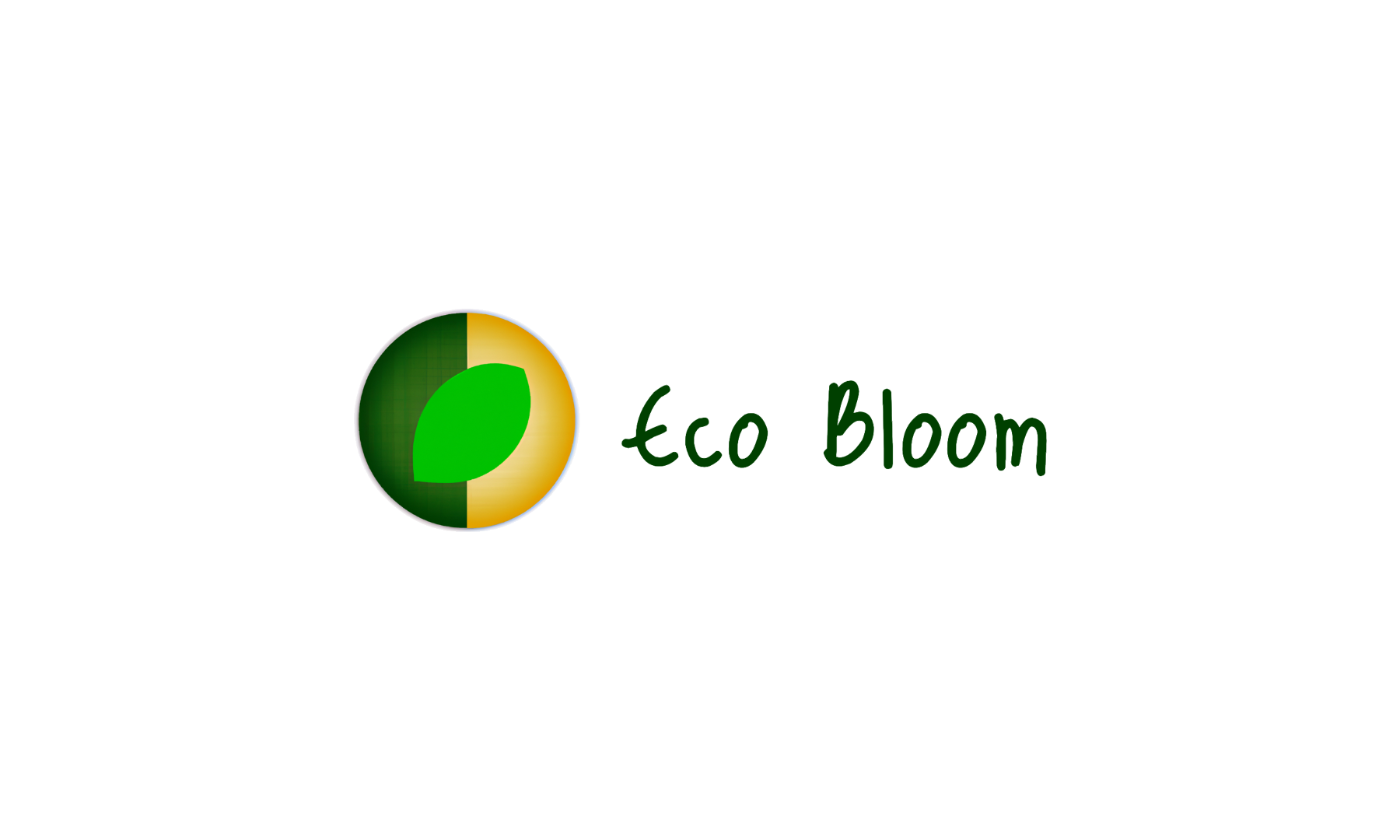 2D Logo Maker Logo for Eco Bloom 2