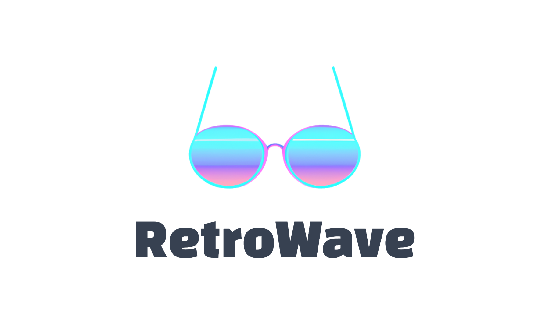 80s Logo Generator Logo for RetroWave 2