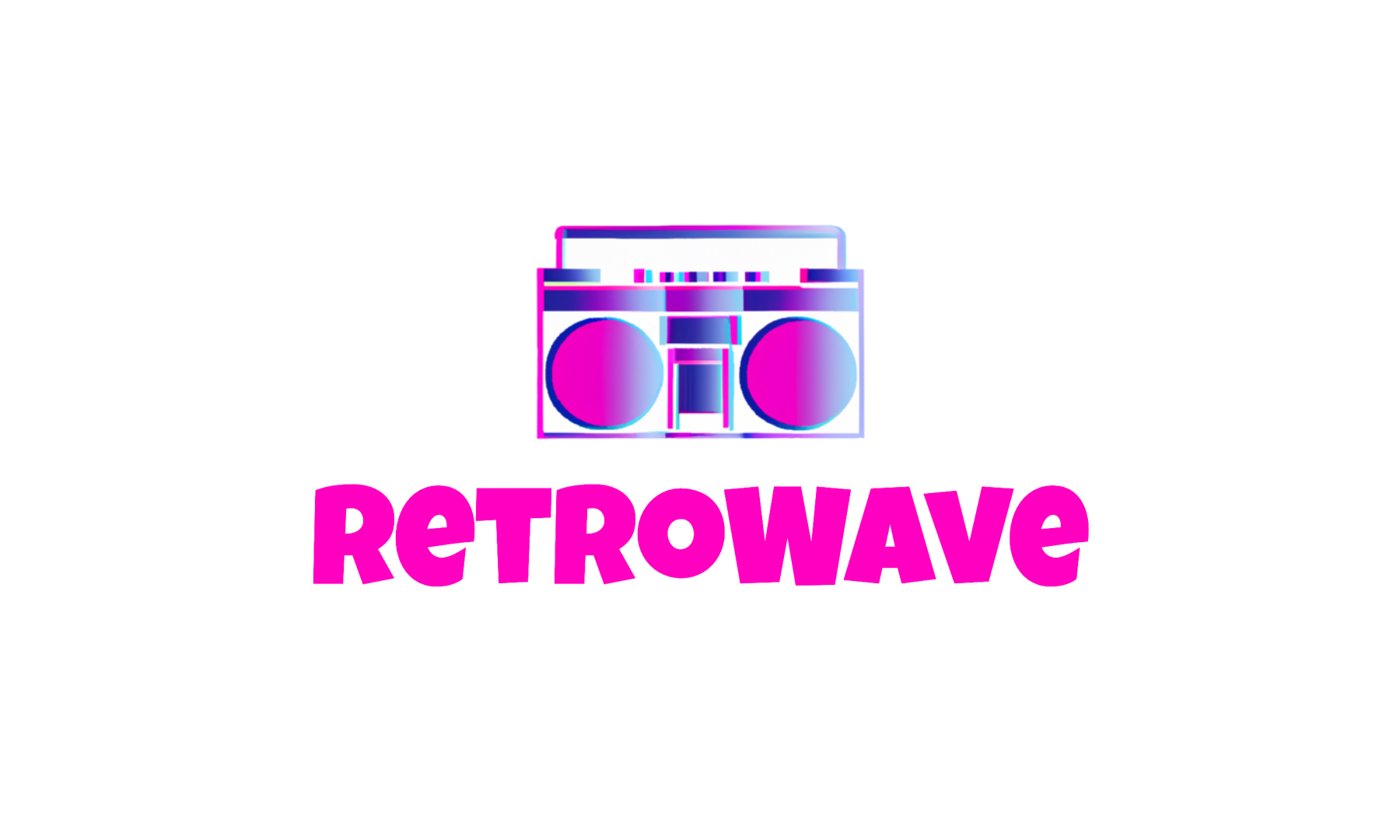 80s Logo Generator Logo for RetroWave 3