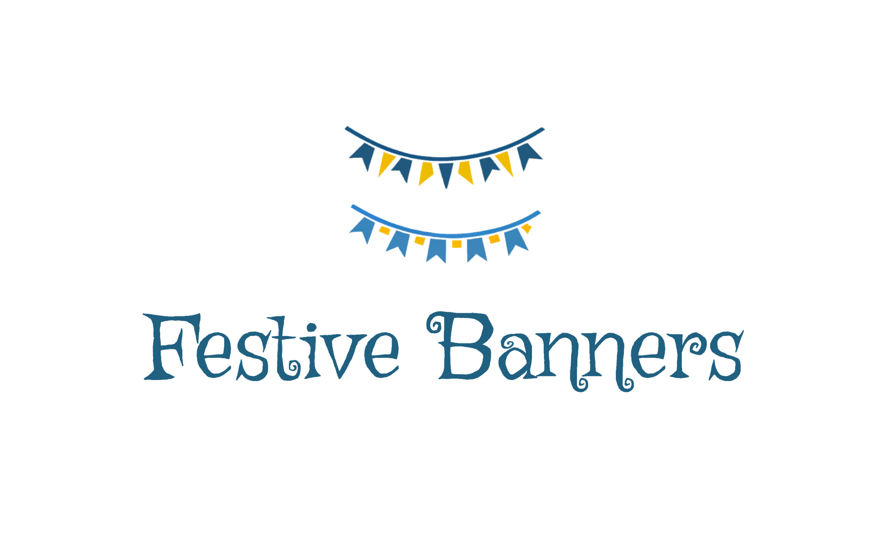 Banner Logo Maker Logo for Festive Banners 3