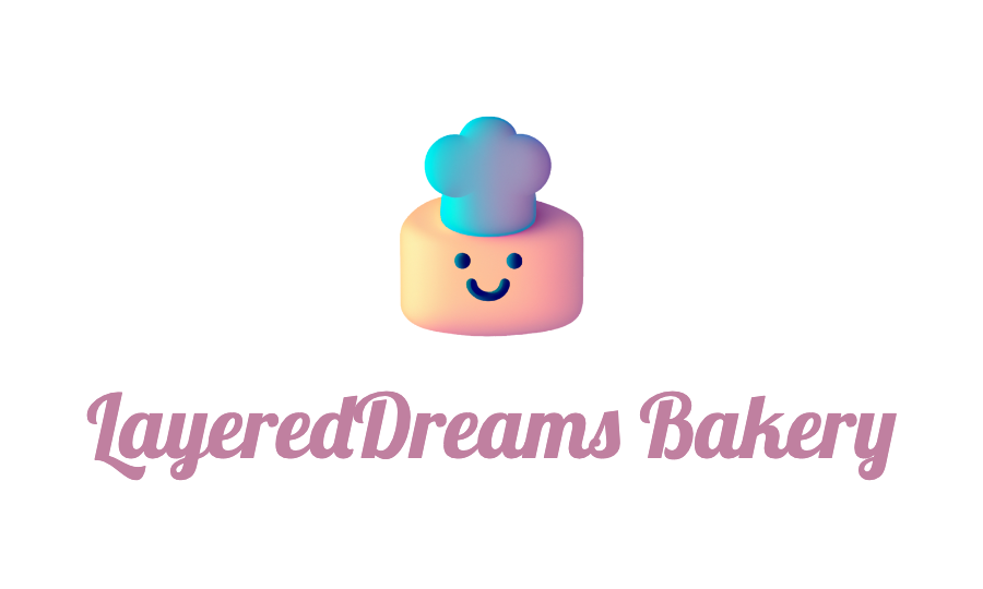 Cake Logo Maker Logo for LayeredDreams Bakery 3