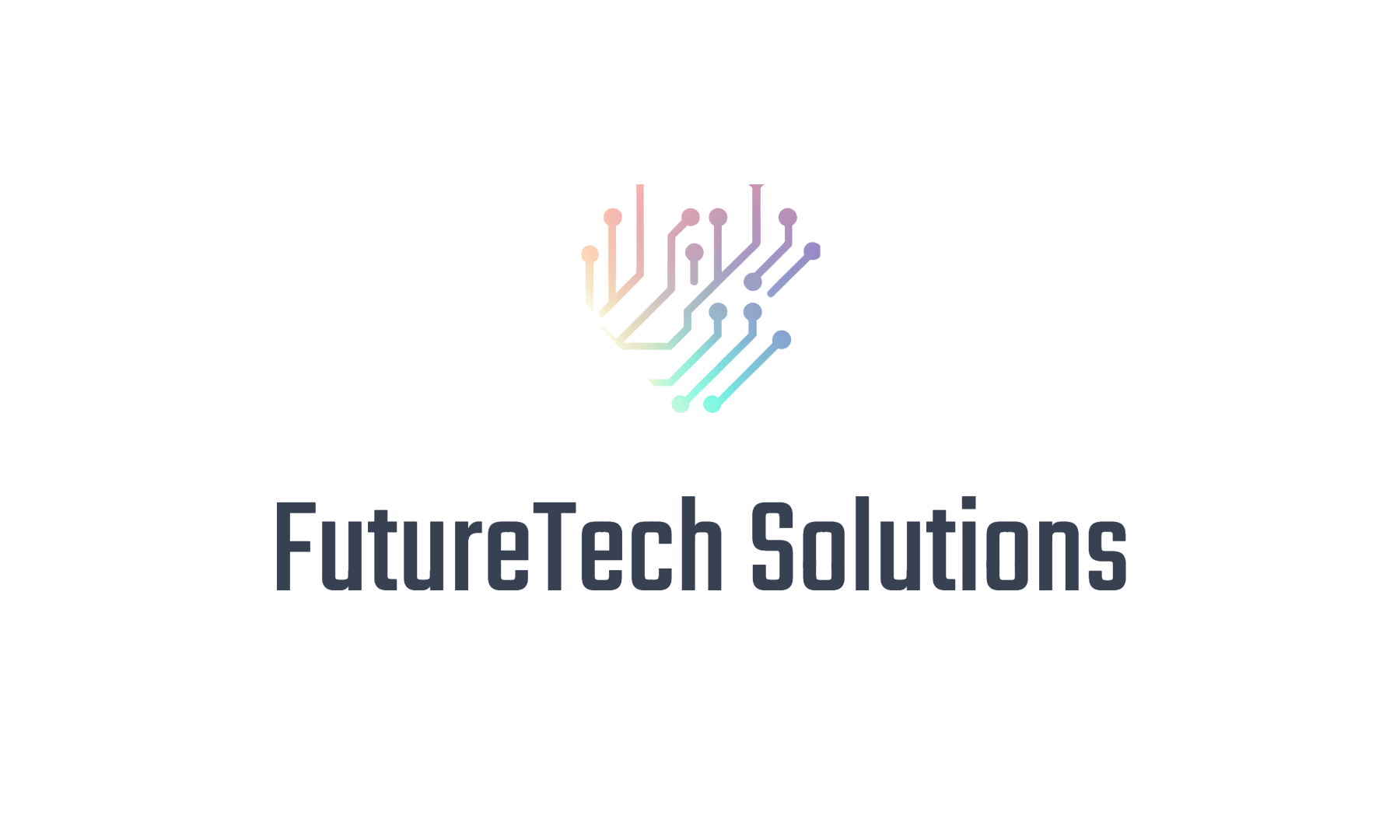 Futuristic Logo Maker Logo for FutureTech Solutions 1