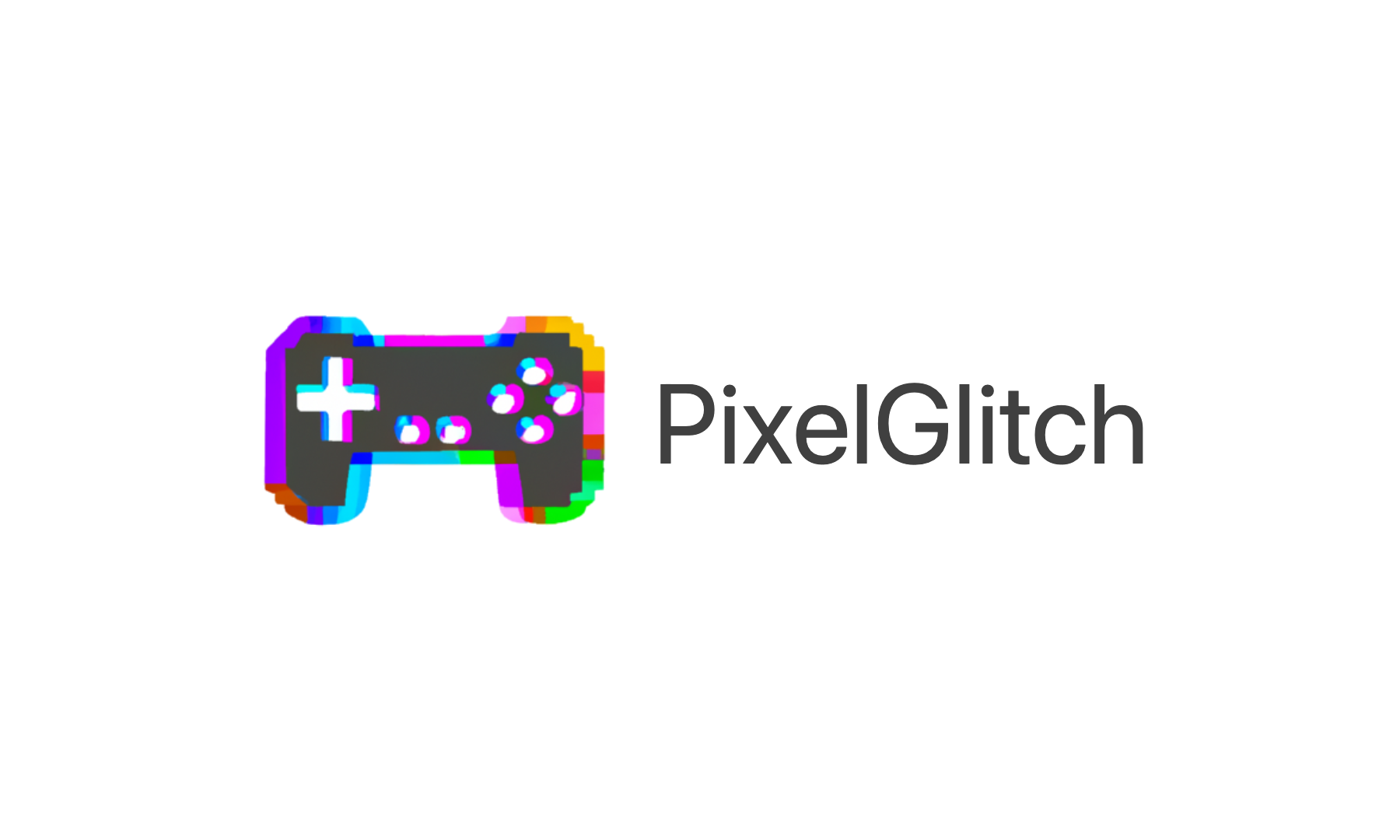 Glitch Logo Maker Logo for PixelGlitch 2