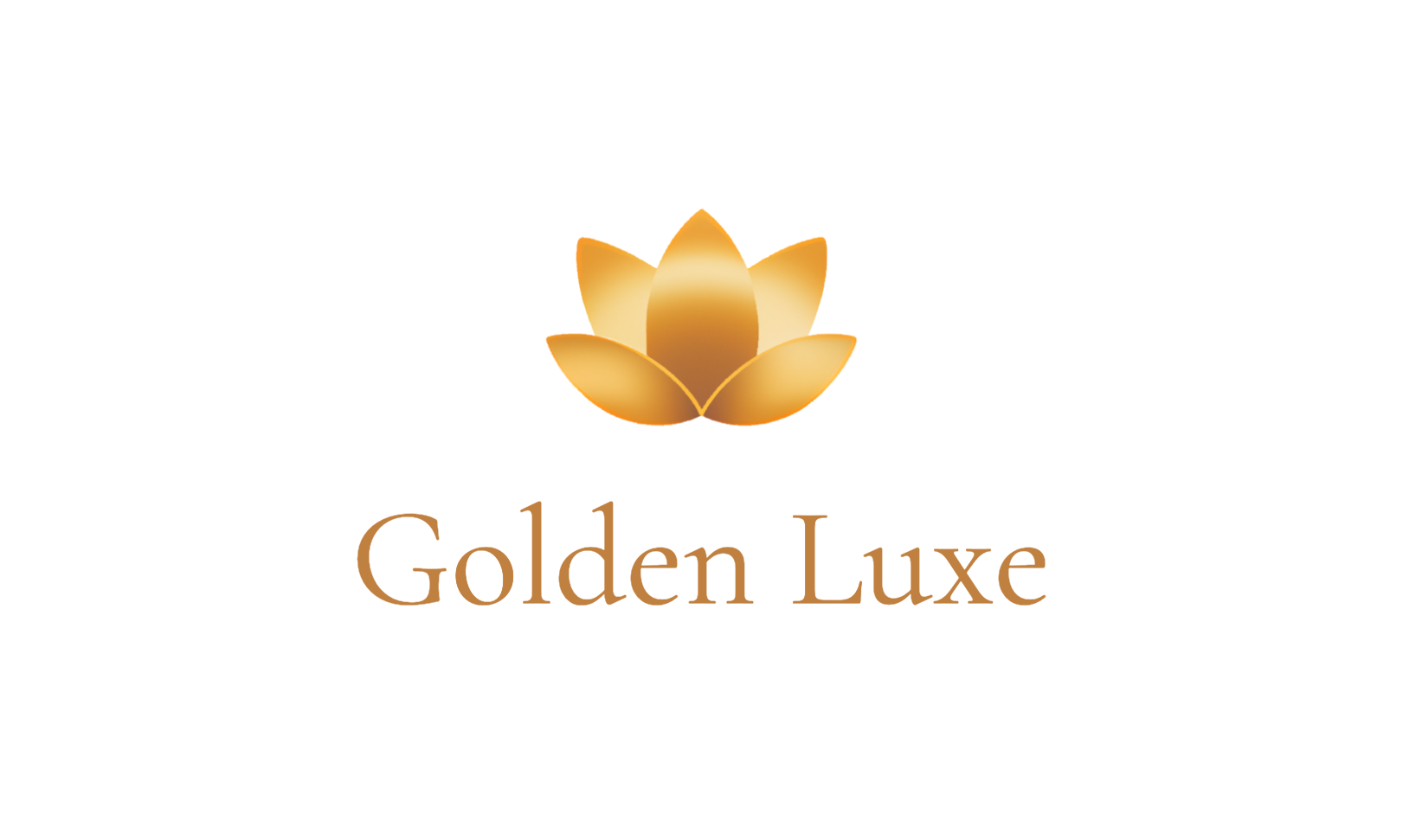 Gold Logo Maker Logo for Golden Luxe 1