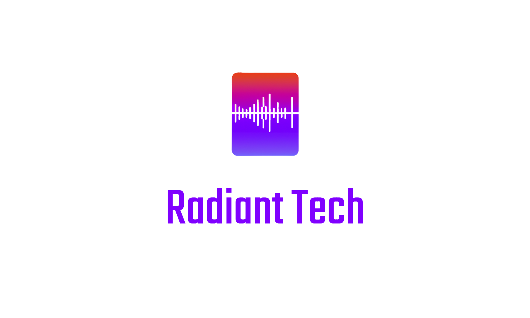 Gradient Logo Maker Logo for Radiant Tech 1