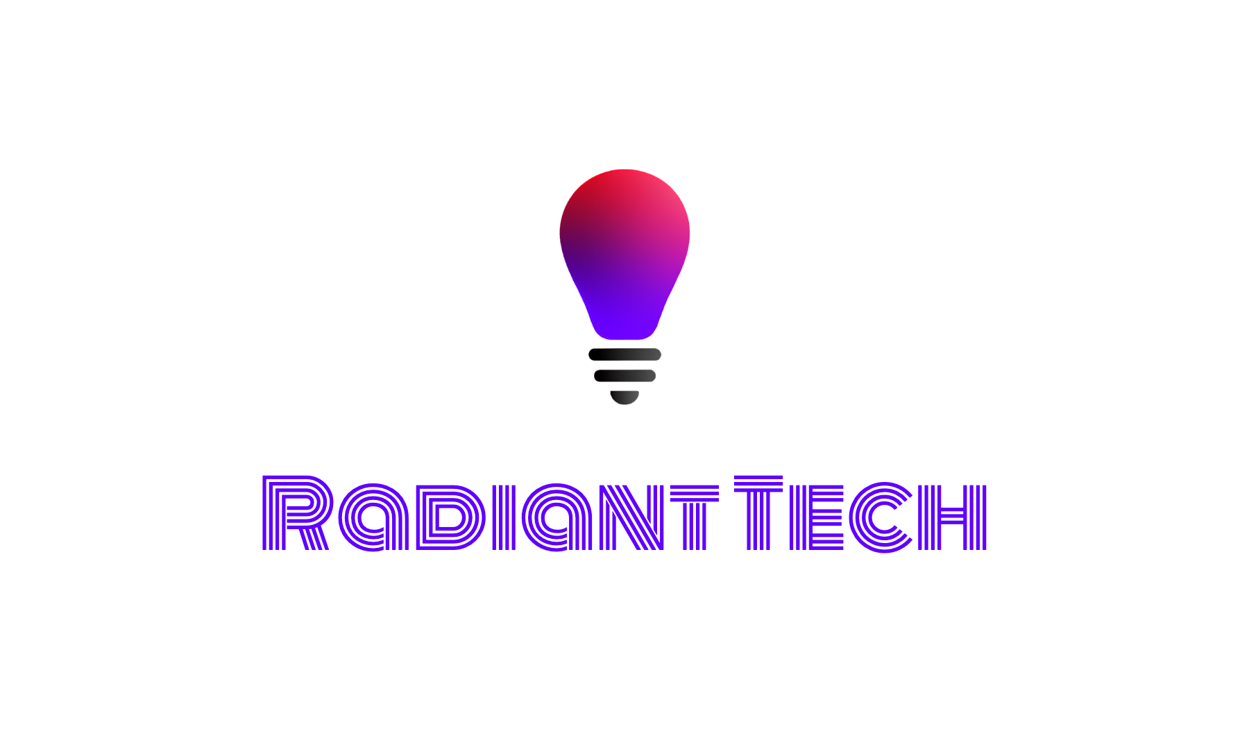 Gradient Logo Maker Logo for Radiant Tech 2