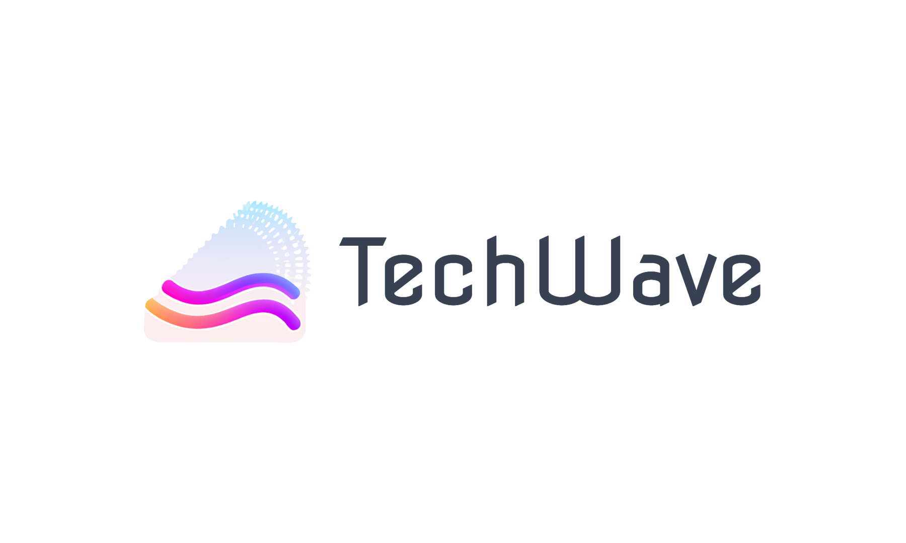 Modern Logo Maker Logo for TechWave 3