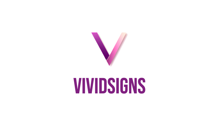 Sign Logo Maker Logo for VividSigns 2