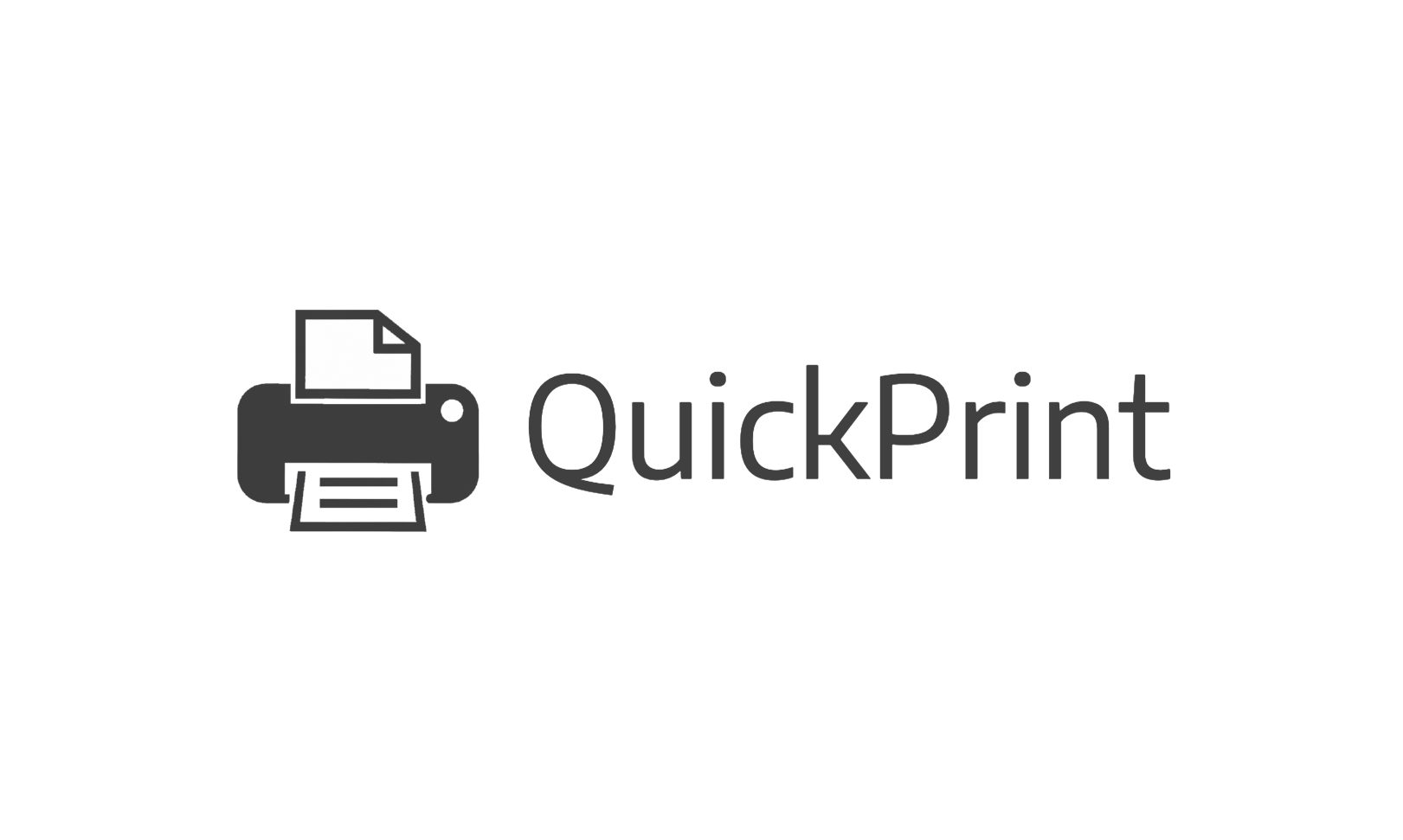 Small Business Logo Maker Logo for QuickPrint 1