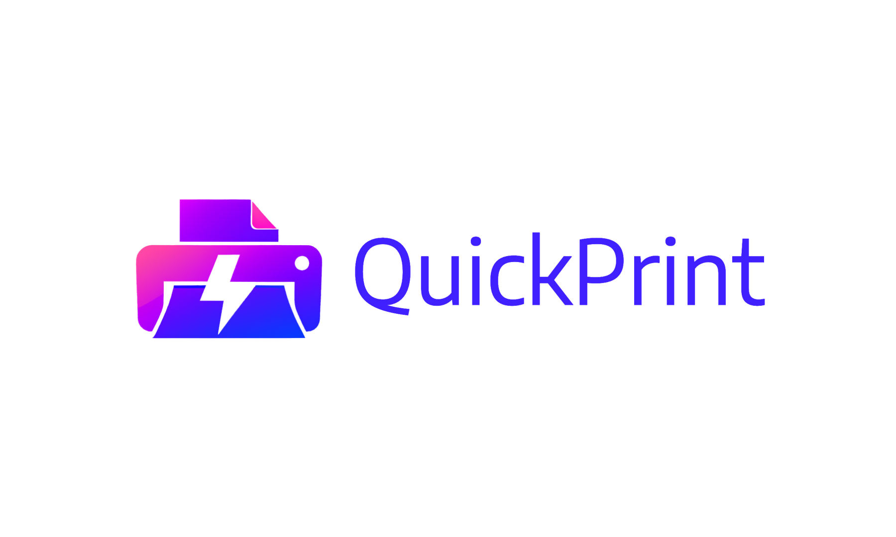 Small Business Logo Maker Logo for QuickPrint 3