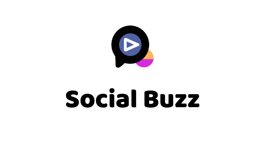 Social Media Logo Maker Logo for Social Buzz 1