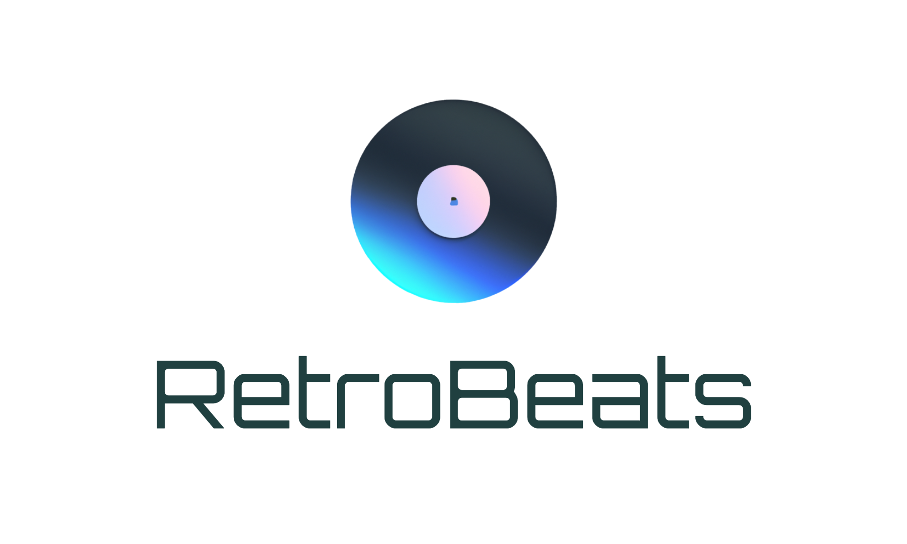 Synthwave Logo Maker Logo for RetroBeats 2