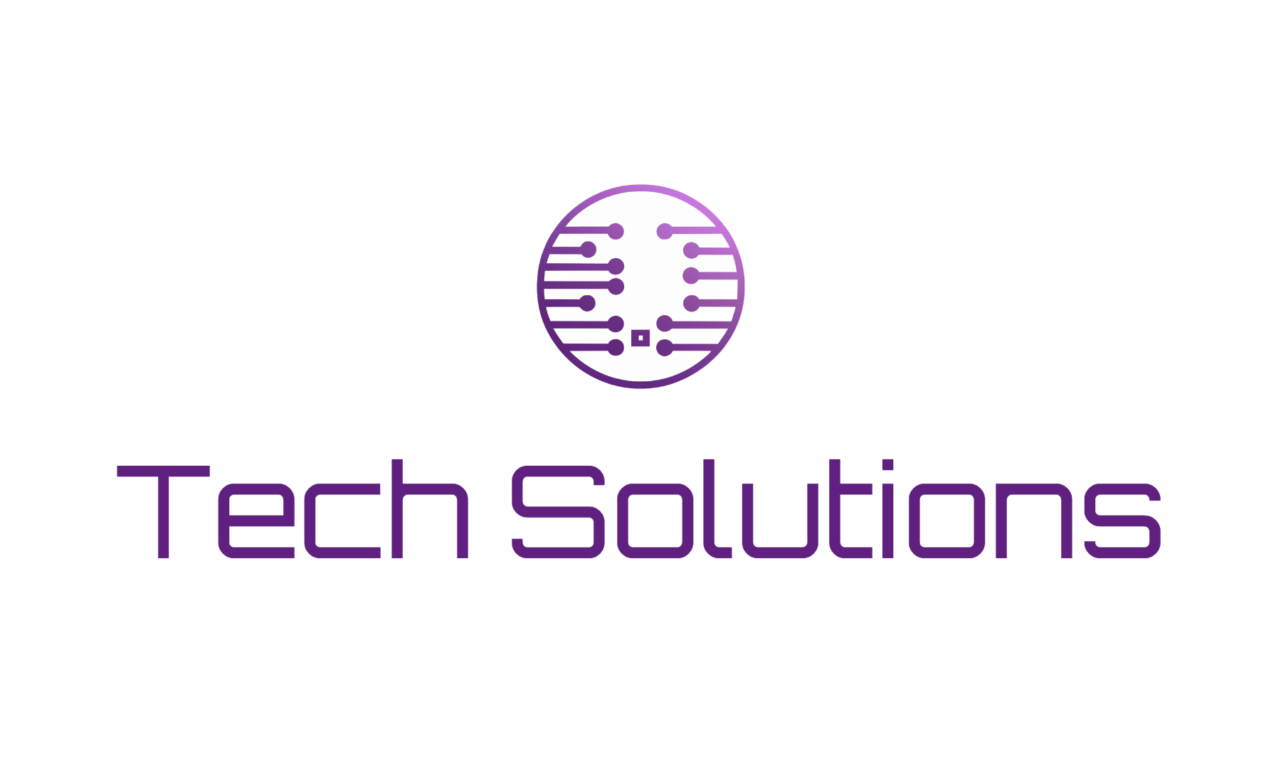 Tech Logo Maker Logo for Tech Solutions 1