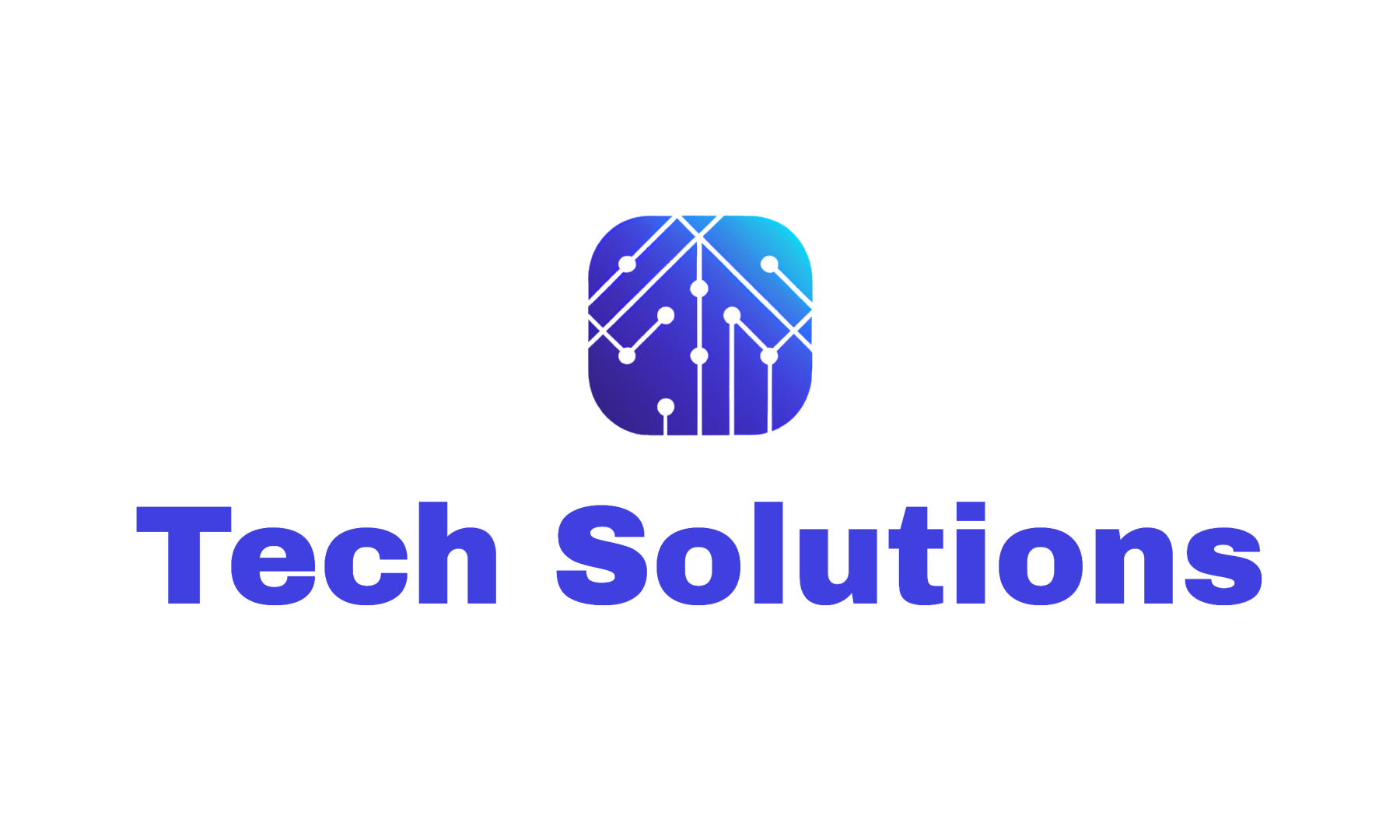 Tech Logo Maker Logo for Tech Solutions 2