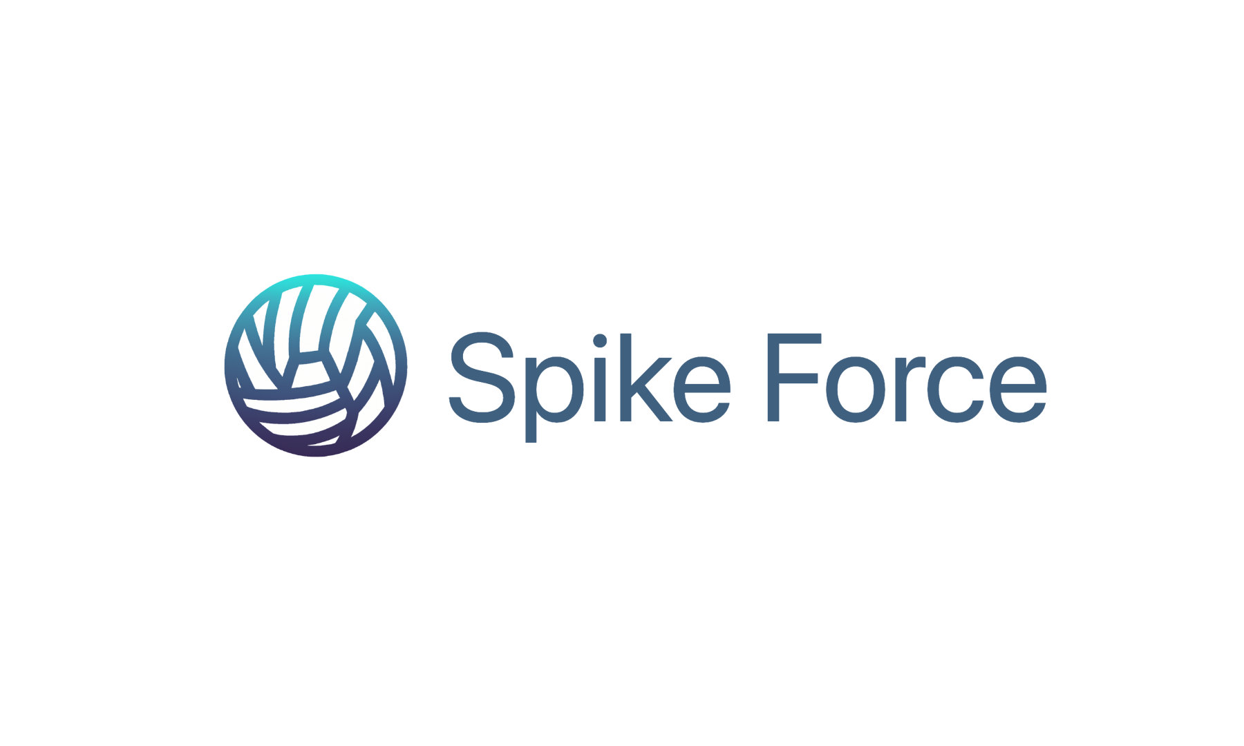Volleyball Logo Maker Logo for Spike Force 2