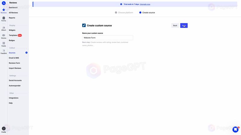 EmbedSocial Reviews screenshot Custom 1